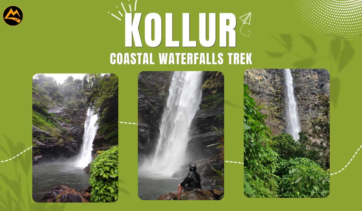 Kollur Arasinagundi Waterfalls Trek from Bangalore