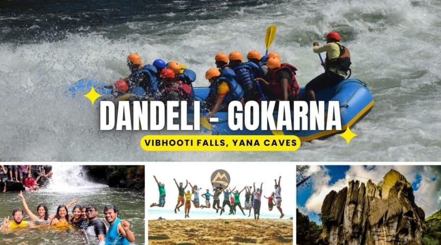 Dandeli-Adventure-Gokarna-Trip-Vibhooti-Falls-Yana-Caves